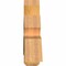 Ekena Millwork Davenport Rough Sawn Timber Gable Bracket, Western Red Cedar, 60"W x 22"H x 6"D x 6"F, 9/12 Pitch GBW060X22X0606DAV00RWR - alternate 3